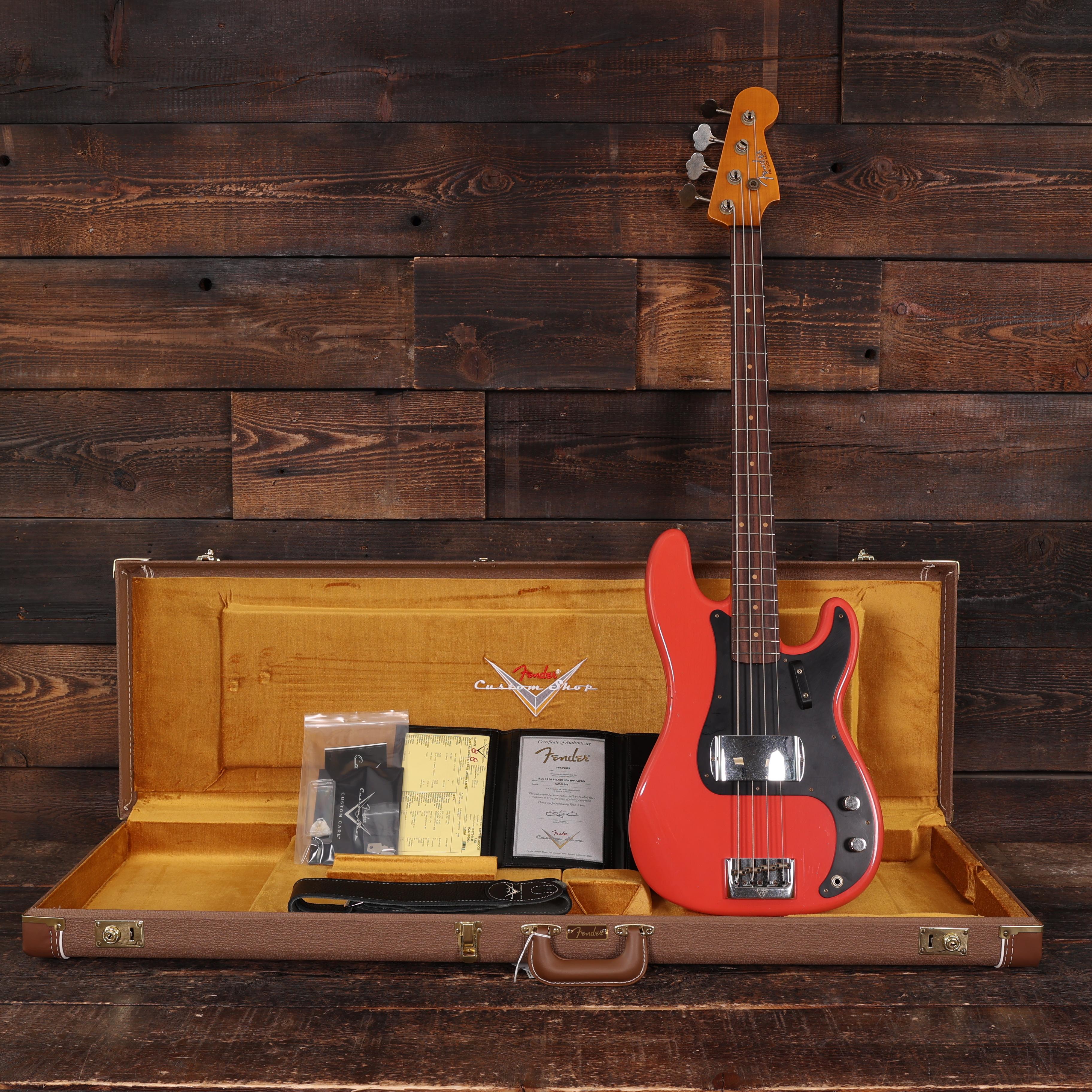 Fender Custom Shop 60's Precision Bass Journeyman Relic in Faded